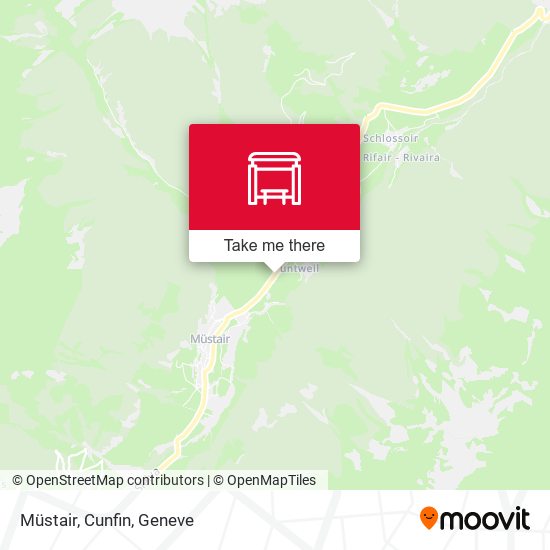 Müstair, Cunfin map