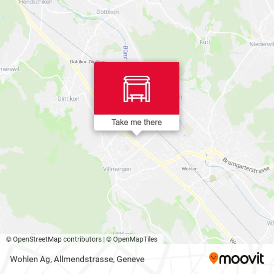 Wohlen Ag, Allmendstrasse map