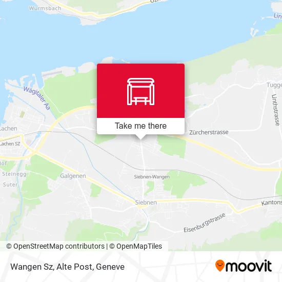Wangen Sz, Alte Post map