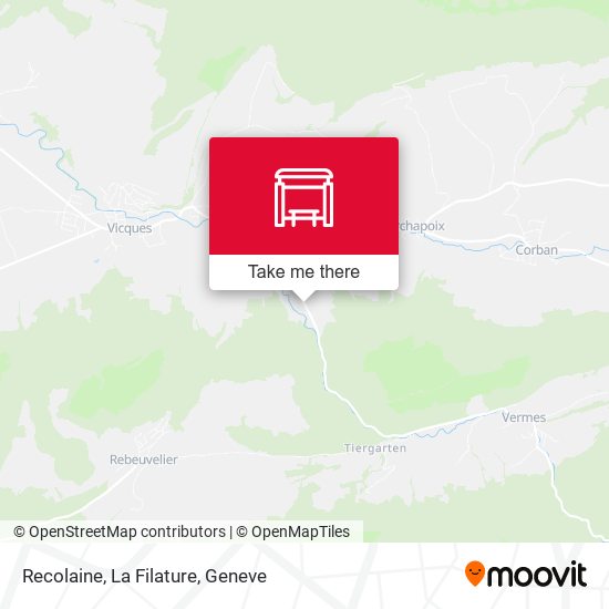Recolaine, La Filature map