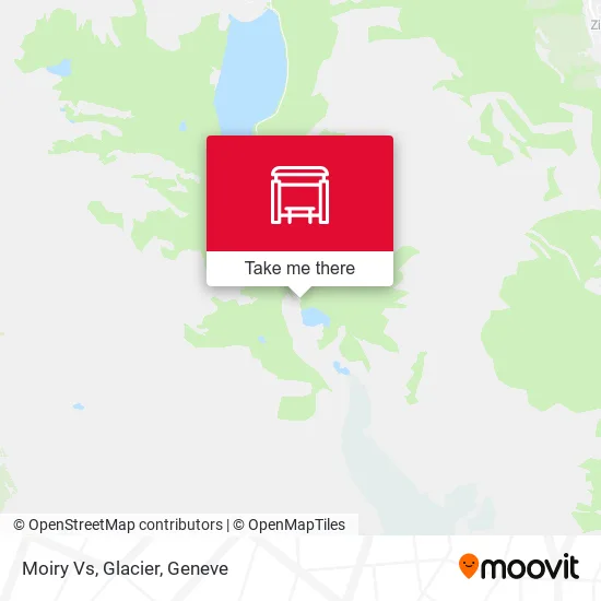 Moiry Vs, Glacier map