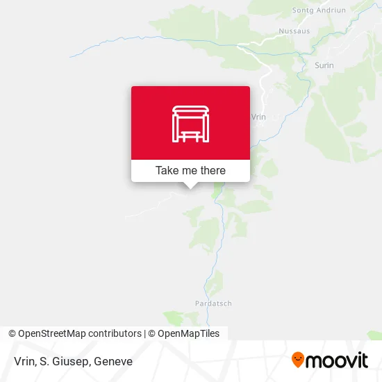 Vrin, S. Giusep map