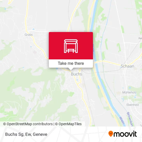 Buchs Sg, Ew map