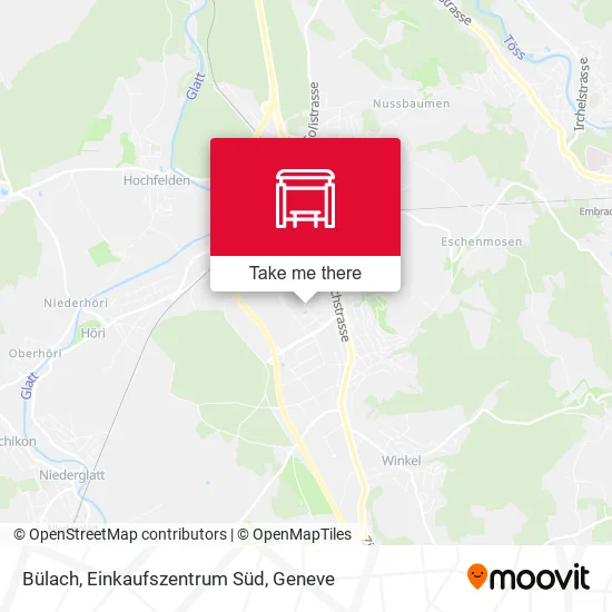 Bülach, Einkaufszentrum Süd plan