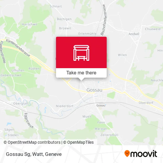 Gossau Sg, Watt map