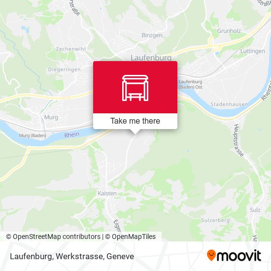 Laufenburg, Werkstrasse map