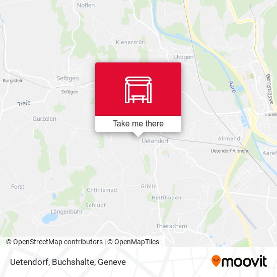 Uetendorf, Buchshalte map