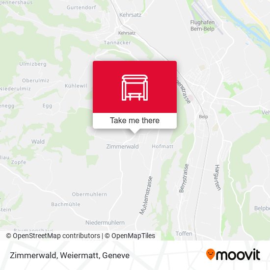 Zimmerwald, Weiermatt map