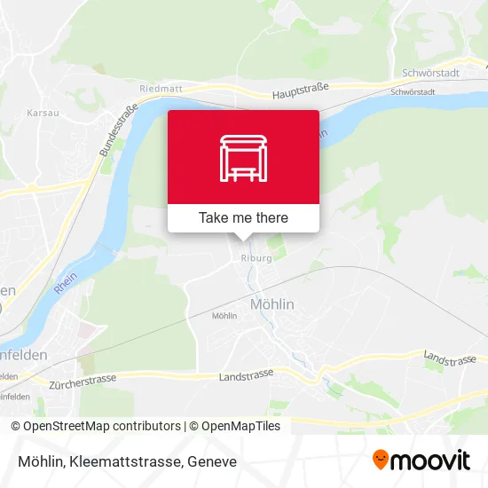 Möhlin, Kleemattstrasse map