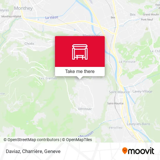 Daviaz, Charrière map