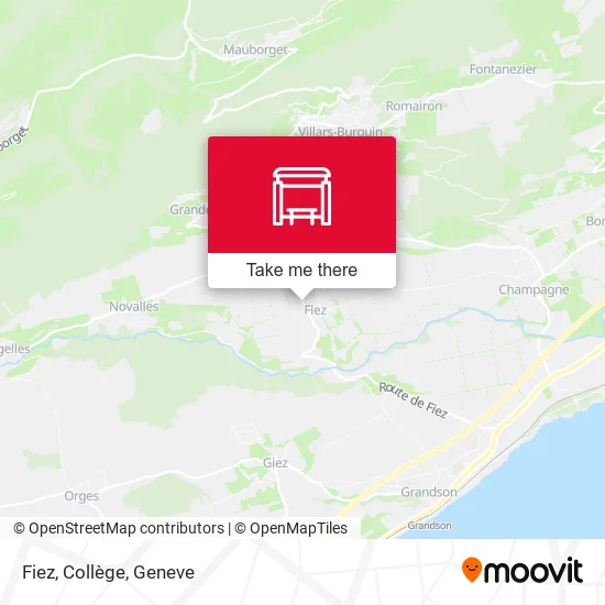 Fiez, Collège map
