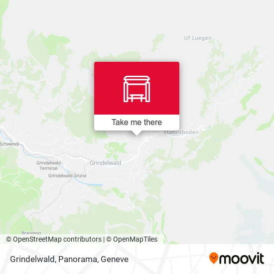 Grindelwald, Panorama map