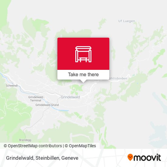 Grindelwald, Steinbillen map