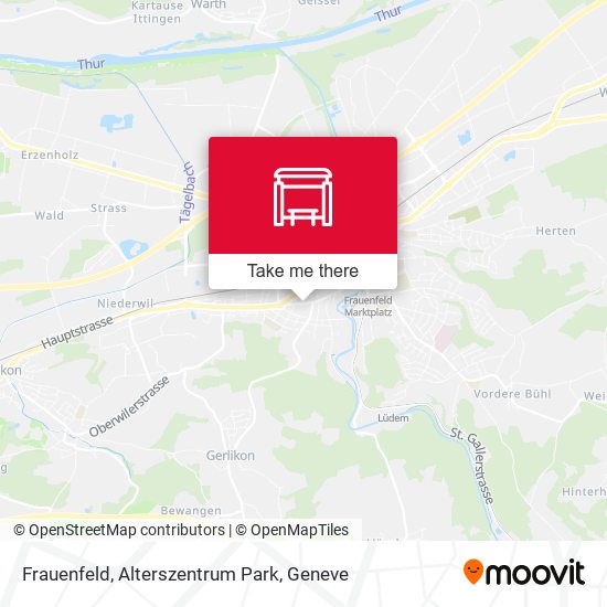Frauenfeld, Alterszentrum Park map