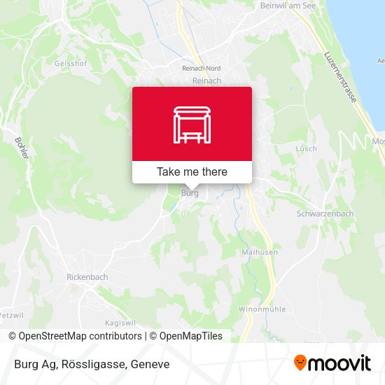 Burg Ag, Rössligasse map