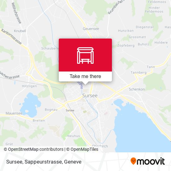 Sursee, Sappeurstrasse map