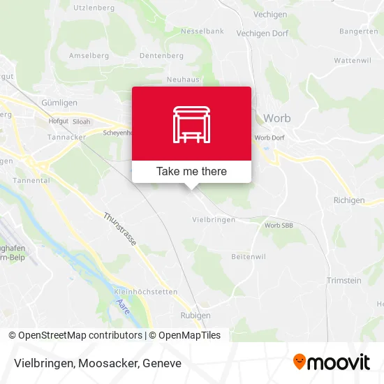Vielbringen, Moosacker map