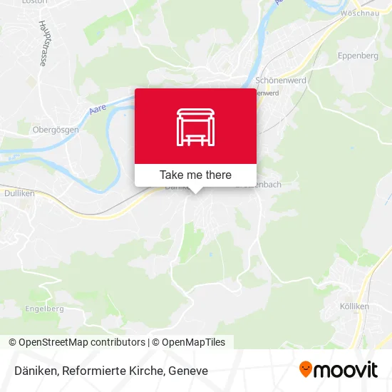 Däniken, Reformierte Kirche map