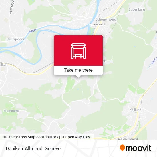 Däniken, Allmend map