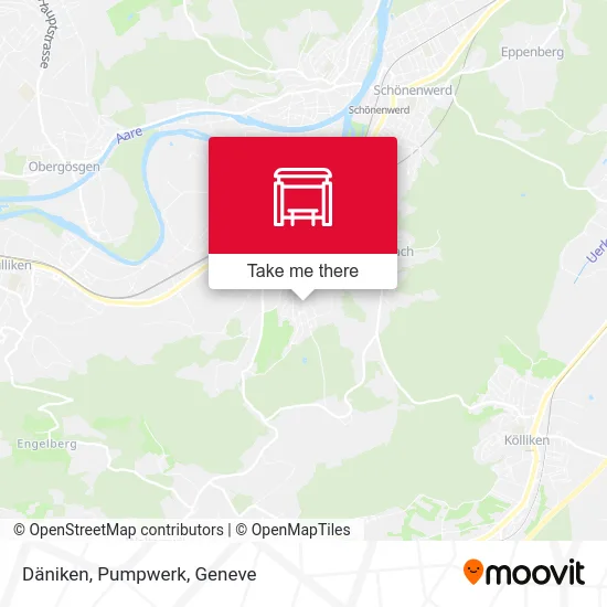 Däniken, Pumpwerk map