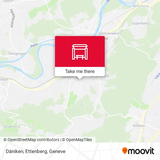 Däniken, Ettenberg map