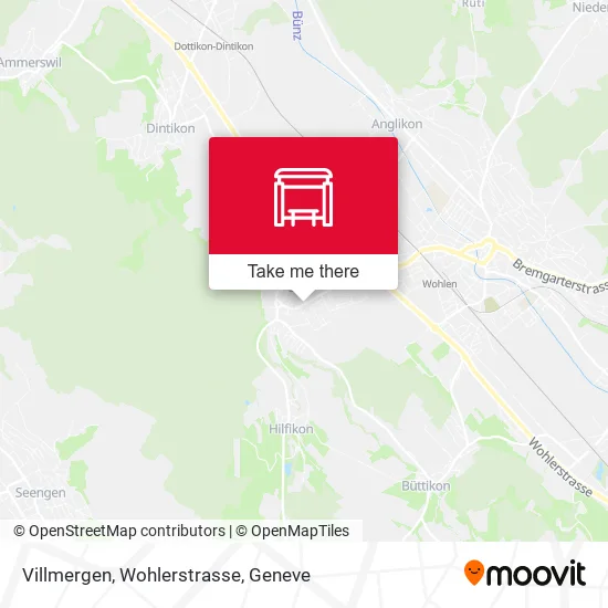 Villmergen, Wohlerstrasse map