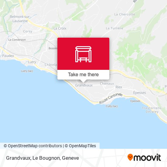 Grandvaux, Le Bougnon map