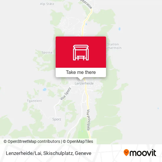 Lenzerheide/Lai, Skischulplatz map