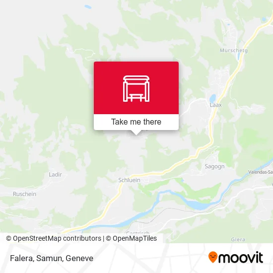 Falera, Samun map