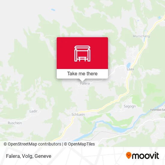 Falera, Volg map
