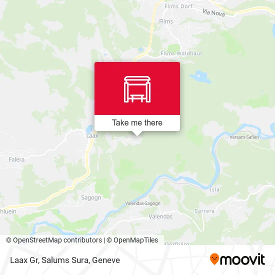 Laax Gr, Salums Sura map