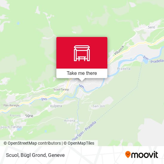 Scuol, Bügl Grond map