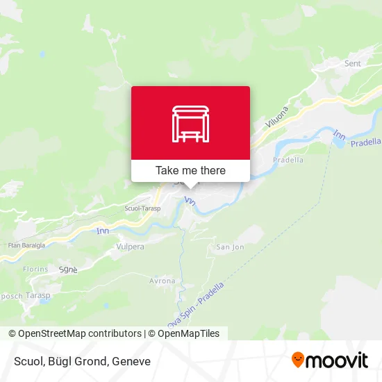 Scuol, Bügl Grond map
