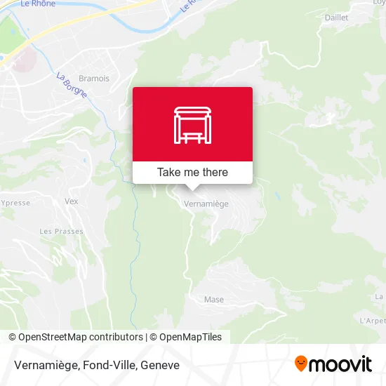 Vernamiège, Fond-Ville map