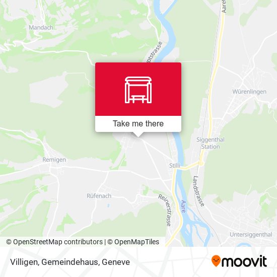 Villigen, Gemeindehaus map