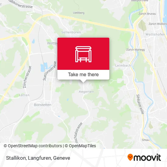 Stallikon, Langfuren map