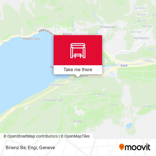 Brienz Be, Engi map