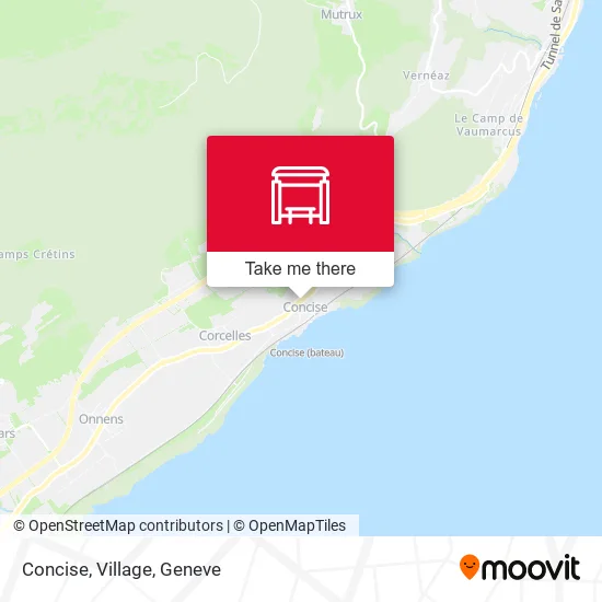 Concise, Village map
