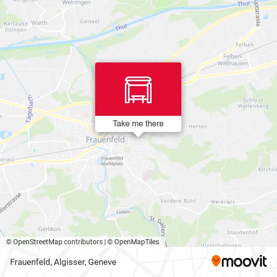 Frauenfeld, Algisser map