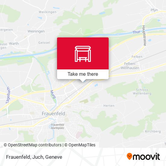 Frauenfeld, Juch map