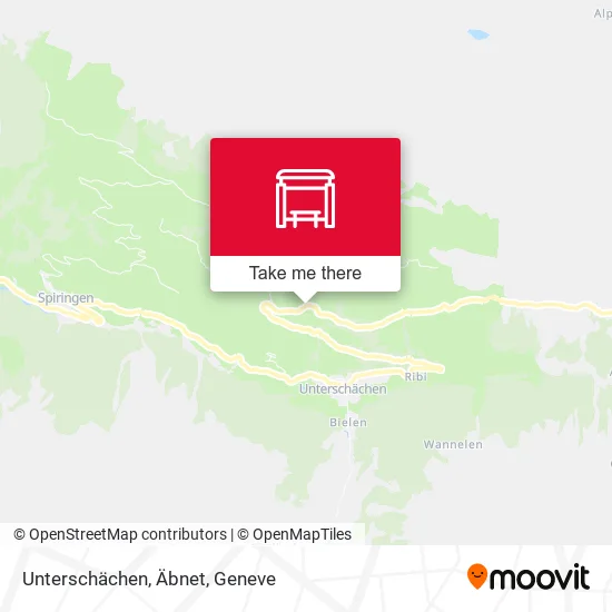 Unterschächen, Äbnet map