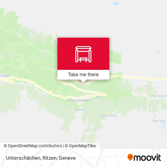 Unterschächen, Ritzen map
