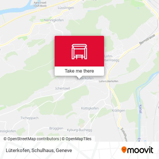 Lüterkofen, Schulhaus map