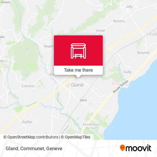 Gland, Communet plan