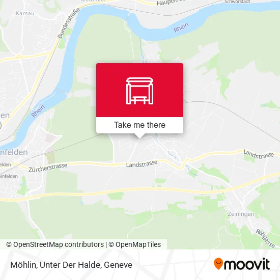 Möhlin, Unter Der Halde map
