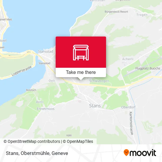 Stans, Oberstmühle map