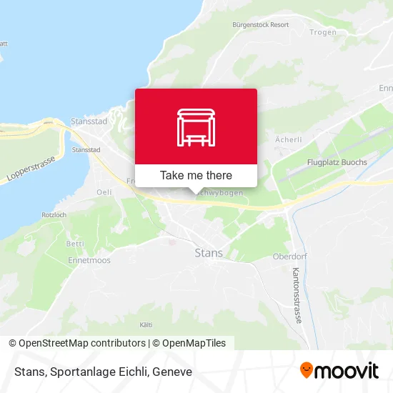 Stans, Sportanlage Eichli map