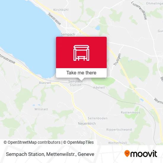 Sempach Station, Mettenwilstr. map