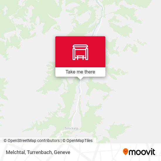 Melchtal, Turrenbach map
