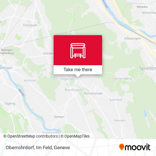 Oberrohrdorf, Im Feld map